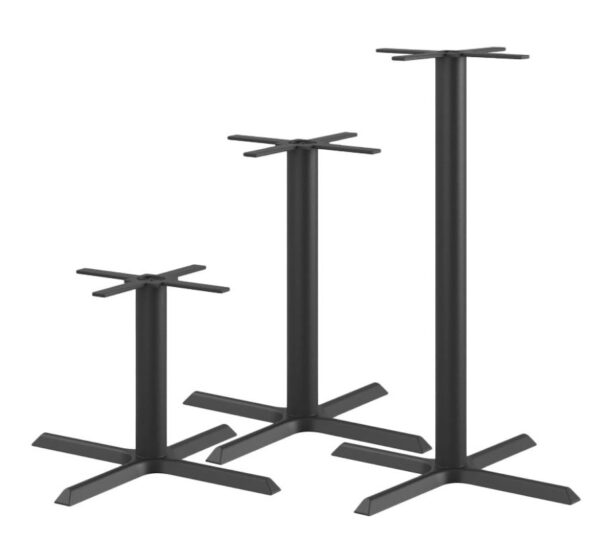 Ferrea kryss-stativ 76 cm – 3 olika höjder för inomhus och utomhusbruk