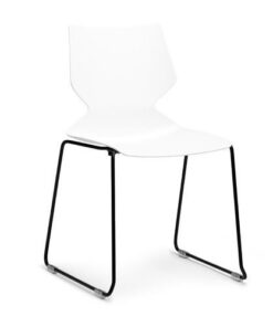 Fly – Stol i vit designad av Claudio Bellini