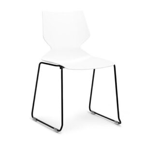 Fly – Stol i vit designad av Claudio Bellini