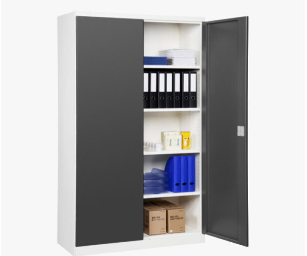 Förvaringsskåp / dokumentskåp metall – Antracit Från: