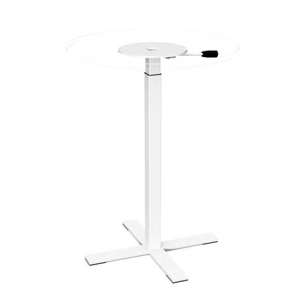 Gasdriven 1-pelar stativ