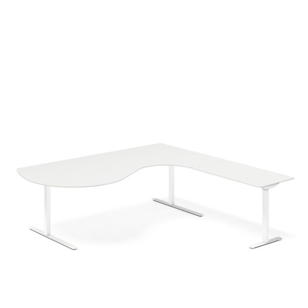 Hörnbord & Mötesbord DNA – Höj- och sänkbart 2365 x 1800/2000/2200 mm