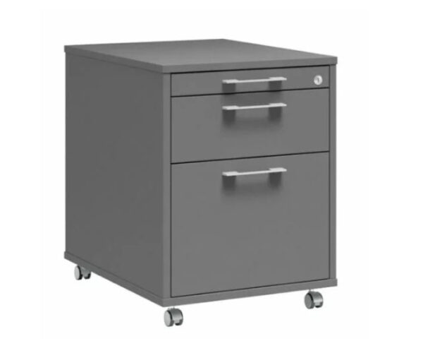 Hurts DNA – 3 lådor, Hängmappar, mörkgrå