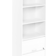 Jalusiskåp – 2 jalusi & 3 pärmplan – 800x400x2129 mm