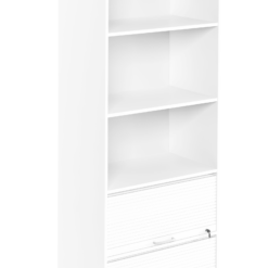 Jalusiskåp – 2 jalusi &amp; 3 pärmplan – 800x400x2129 mm