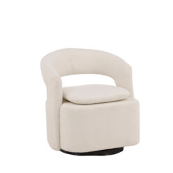 Laurel Fåtöljer – Beige, vit, svart eller ljusblå – Vit
