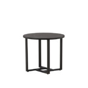 Lawton Soffbord ø50 Svart