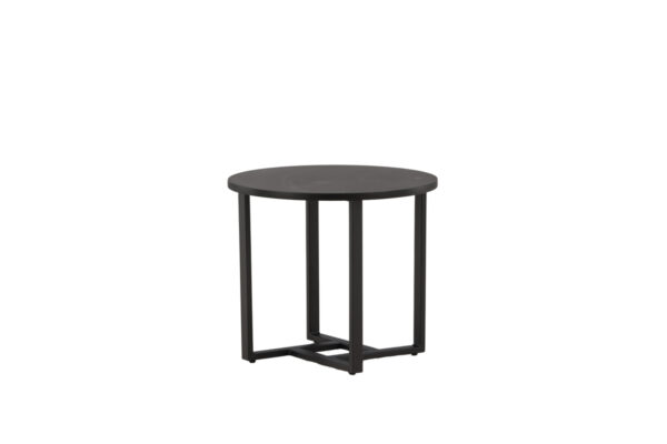 Lawton Soffbord ø50 Svart