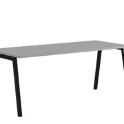 Luna A – Modernt bord med fasta ben i A-form för det moderna kontoret