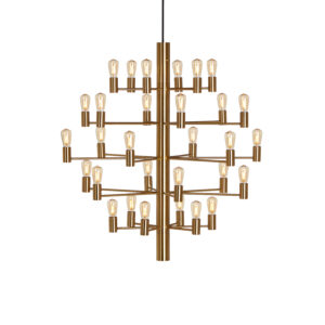 MANOLA Krona 30 – satinmässing  Åter i lager 2026-08-19