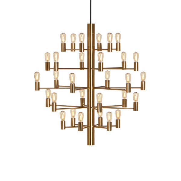 MANOLA Krona 30 – satinmässing  Åter i lager 2026-08-19