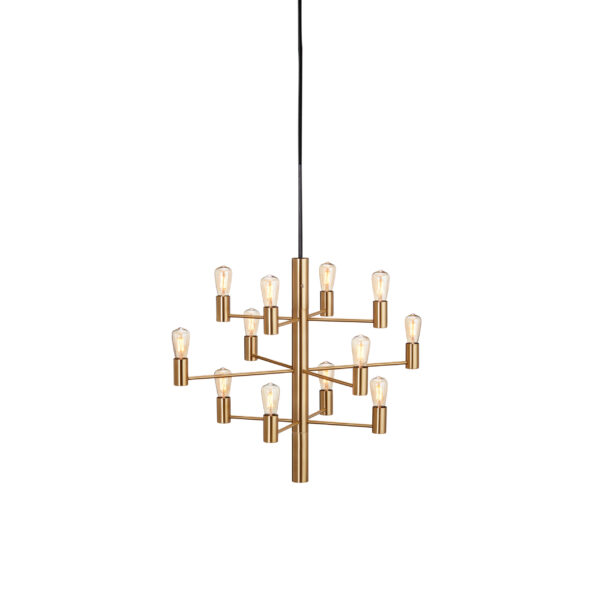 Manola Krona 12 – satinmässing