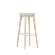 Mollösand Barstolar 2-pack Mocka, svart eller vitpigment