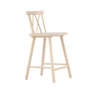 Mollöström Barstolar 2-pack Mocka, svart eller vitpigment