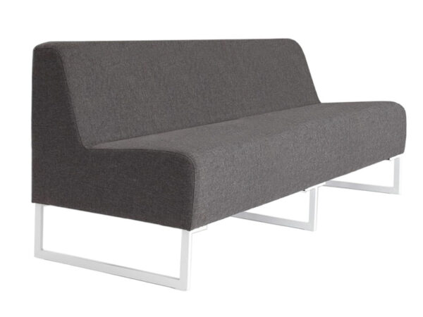 Monte Carlo AIR 180 cm – 3-sits kontorssoffa med avtagbar klädsel