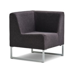 Monte Carlo AIR Hörnmodul – Grå | Sawana 96 | Sitthöjd 45 cm