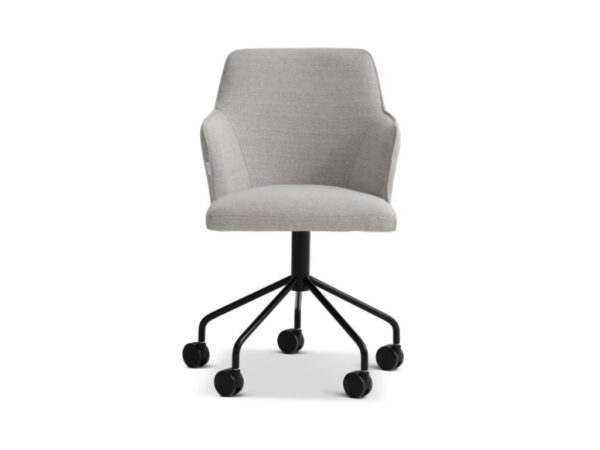 Montreal konferensstol med fyra hjul – smidig snurrstol för mötesrum