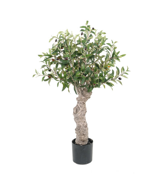 Oliv 80 cm – Konstgjort träd 2-PACK