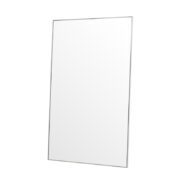 Orlando Stor spegel 120 x 190 aluminium ram natur