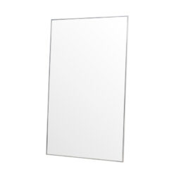 Orlando Stor spegel 120 x 190 aluminium ram natur