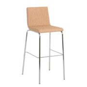 Paris – Helklädd stapelbar barstol i två sitthöjder