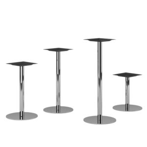 Pelarstativ bord – Rund fot Ø 45 cm