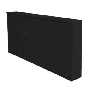 Receptionsdisk Multi – För höj- och sänkbara skrivbord – Svart