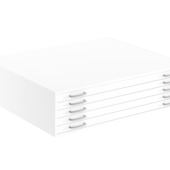 Ritningsskåp A0 – 1309x921x344 – Vit