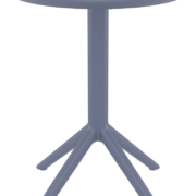 SKY Bord – Runt cafébord med vikbar bordsskiva