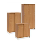 Skåp med skjutdörrar 800 mm – DNA – Bok