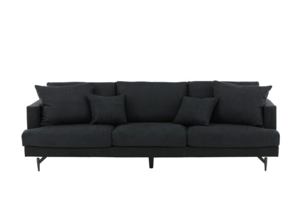 Sofia 3-sits soffor Svart
