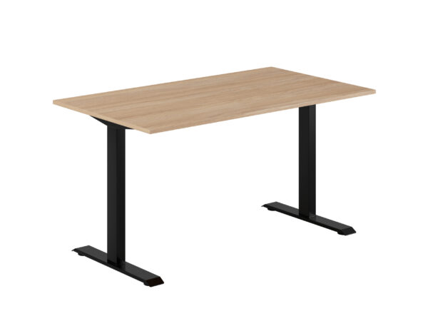 Tellus Basic skrivbord – Stadigt och prisvärt skrivbord med fasta ben