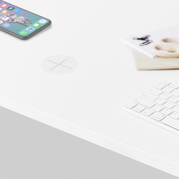 Trådlös mobil laddare i skiva – dolt montage