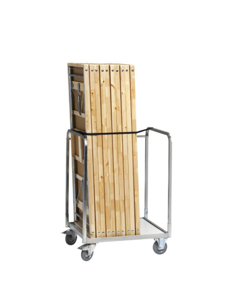 Vagn till fällbord – smidig och säker transport