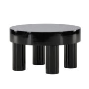 Varberg Soffbord Ø60 Svart