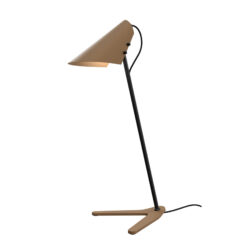 Vincent Bordslampa – Elegant och tidlös belysning – Svart struktur / sandstruktur