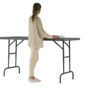 Worktop 180 – fällbart arbetsbord med 4 ställbara höjder