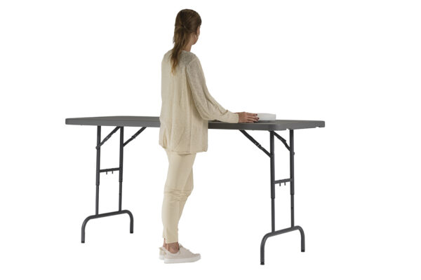 Worktop 180 – fällbart arbetsbord med 4 ställbara höjder