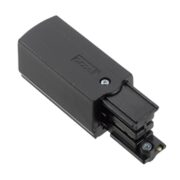 XTS11-2 End Feed Svart | Ändmatning för Global 3-fas skena | Belid