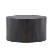 York Soffbord ø80 Svart