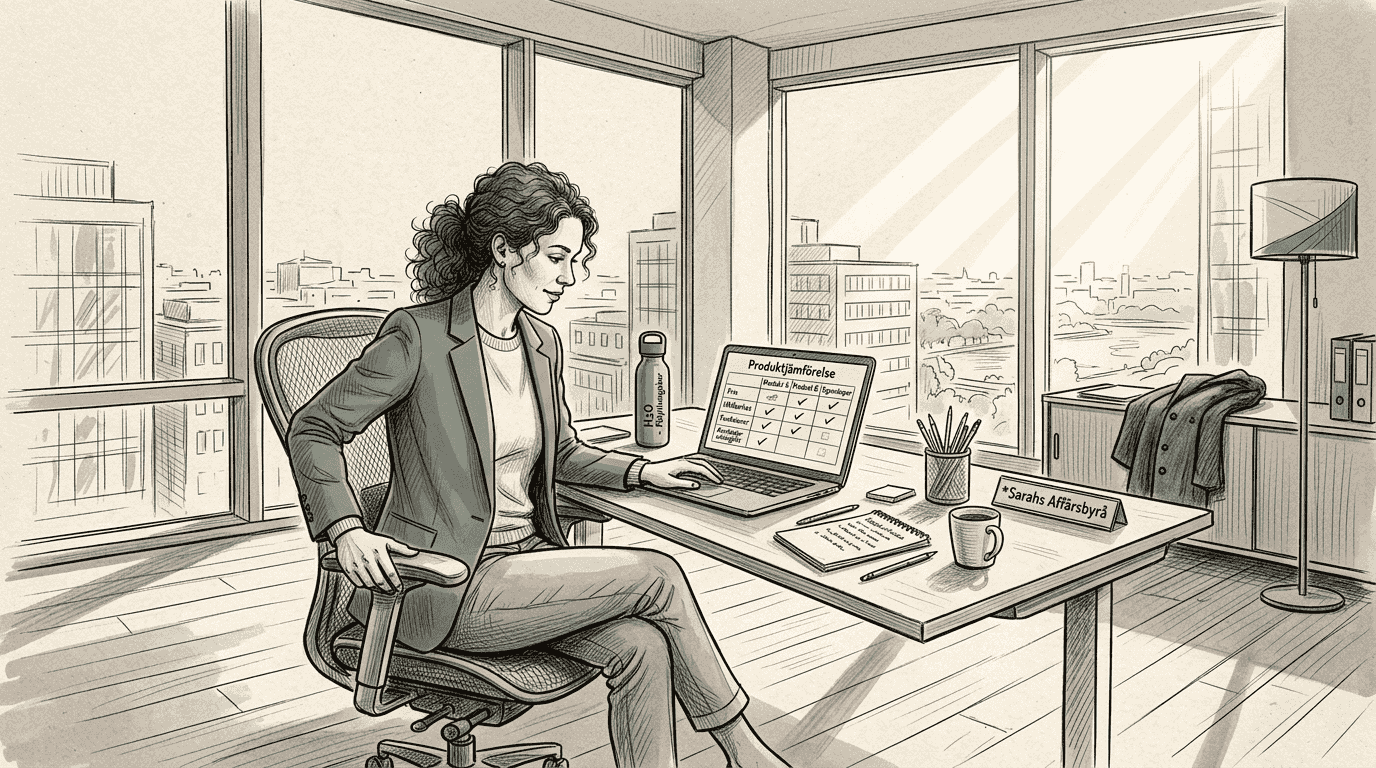 Checklista för kontorsstolsköp 2026: så väljer du rätt