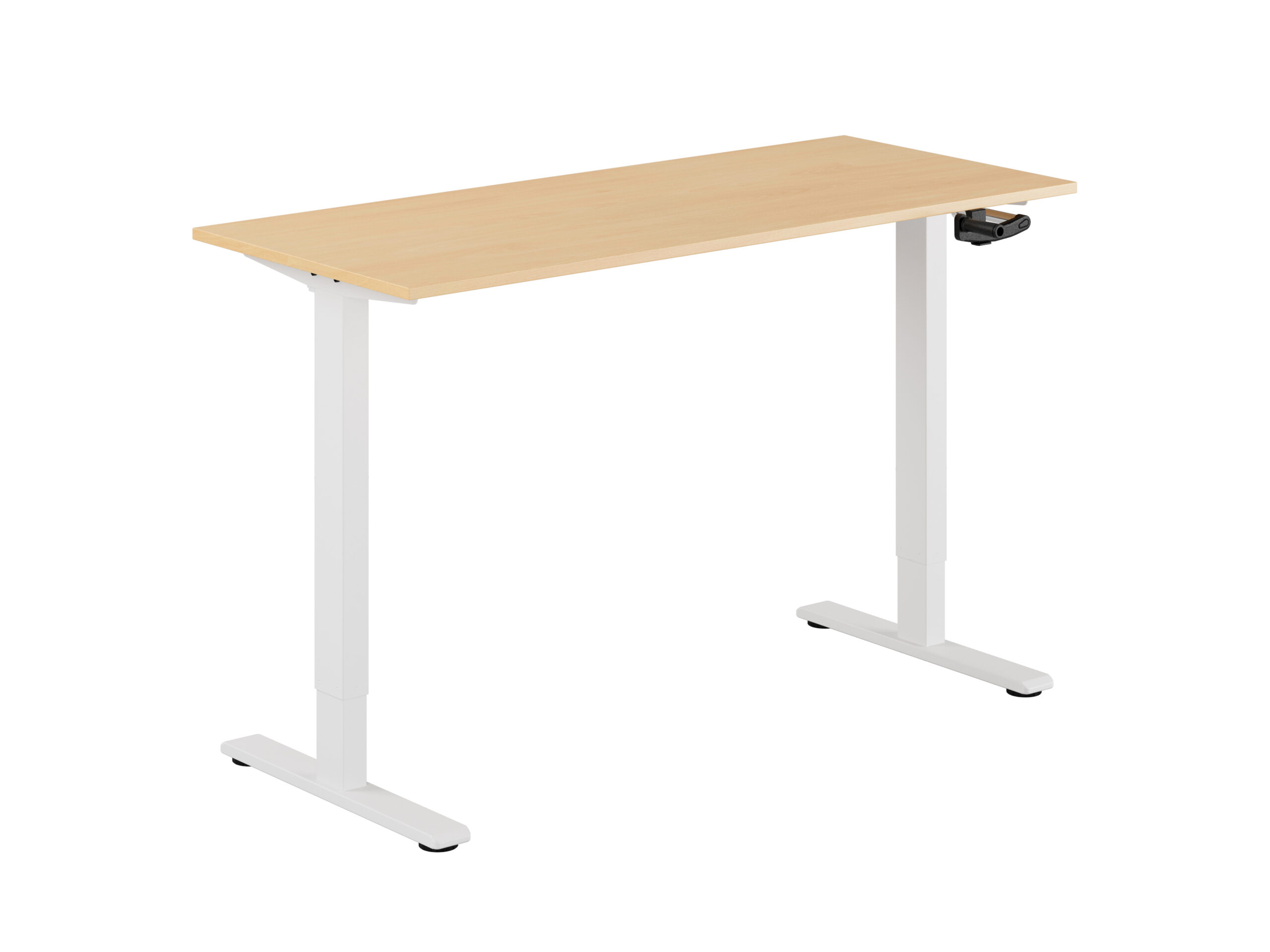 Origpic c d — ECO Höj- & sänkbart skrivbord med vev.