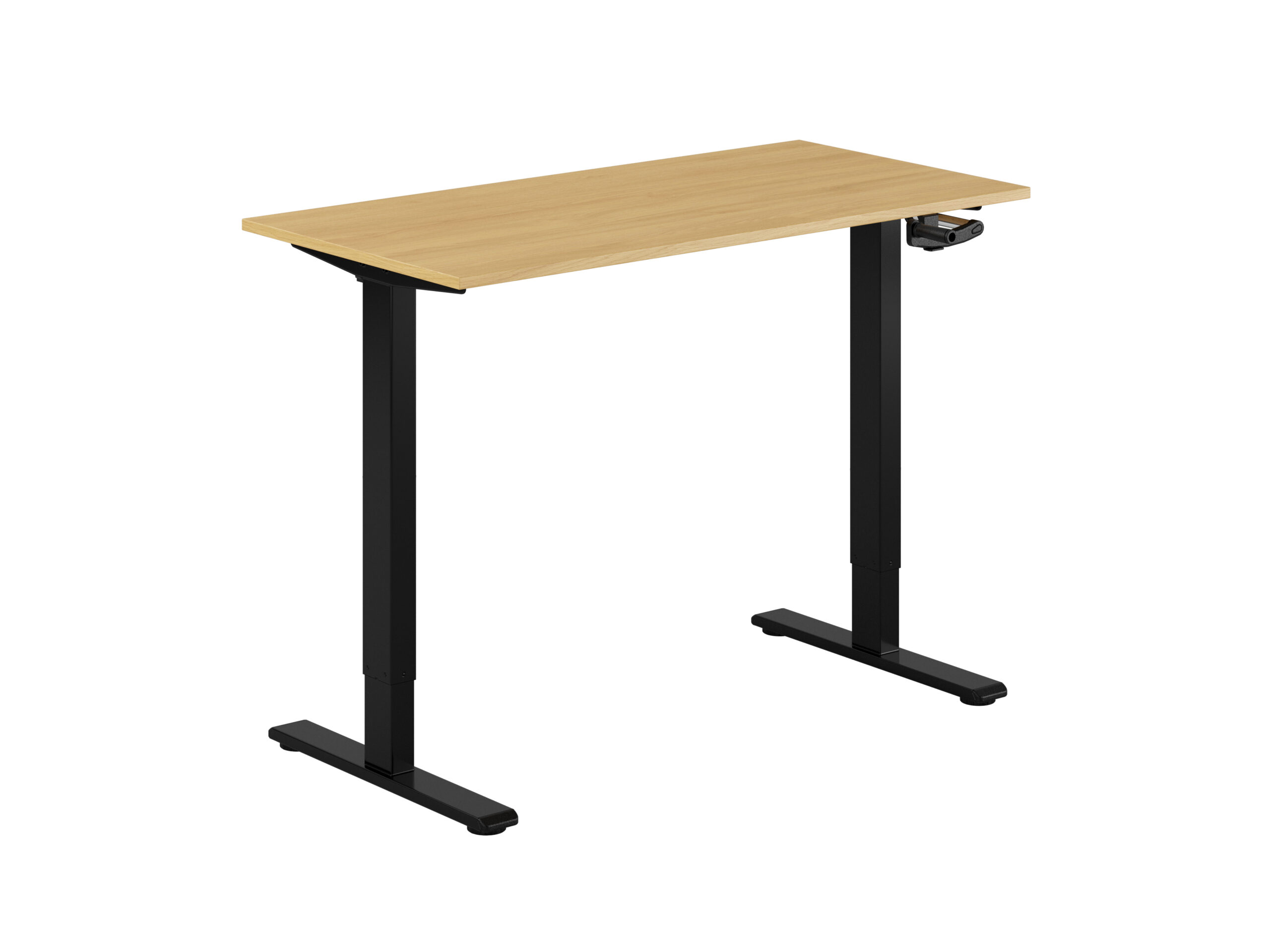 Origpic a b — ECO Höj- & sänkbart skrivbord med vev.