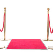 Entrépaket Mässing 4 stolpar