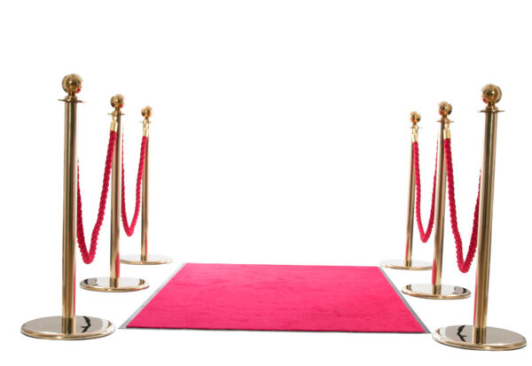 Komplett Entrépaket med 6 Mässingstolpar – Stil och Funktion i Ett