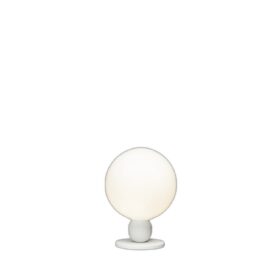 Atom bordslampa – Stilfull bordslampa i glas och metall