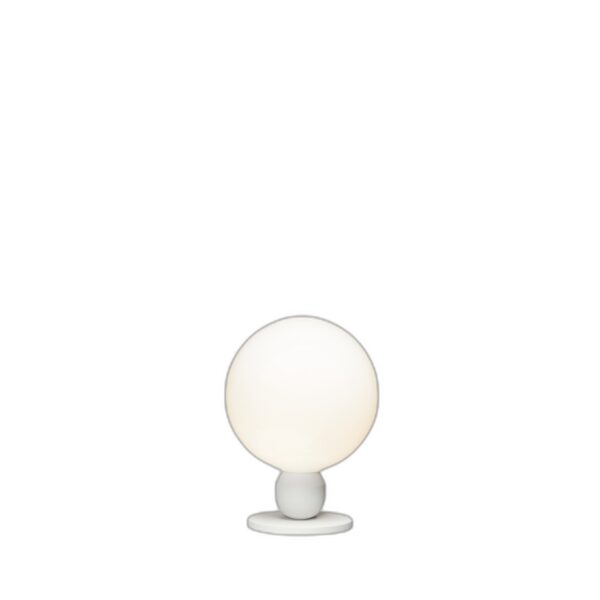 Atom bordslampa – Stilfull bordslampa i glas och metall