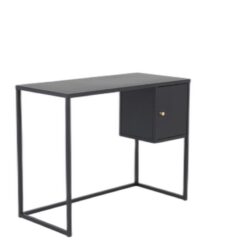 Bakal Skrivbord 45 x 95 – Vit / Svart / Grå