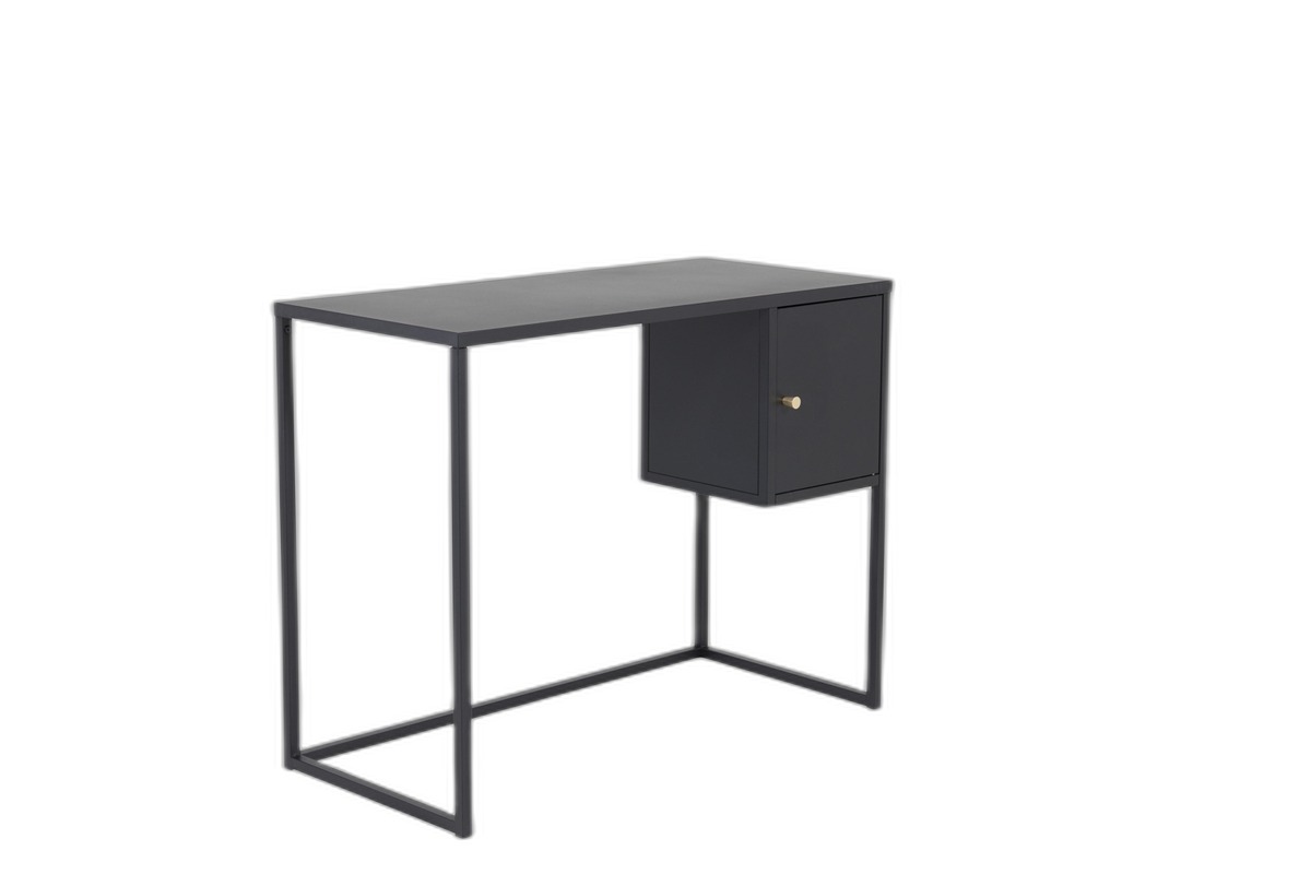 Bakal Skrivbord 45 x 95 – Vit / Svart / Grå
