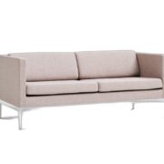 Bergamo Låg Soffa – 3-sits med bekvämt kallskum för loungemiljöer